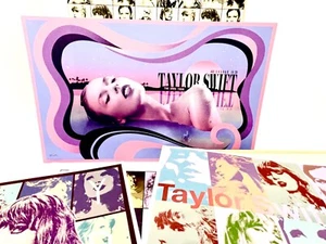 TAYLOR SWIFT Eras Tour LOS ANGELES VIP Box Set *EVERYTHING BUT THE TOTE BAG* NEW - Picture 1 of 12