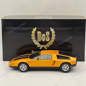 1:18 BOS Mercedes-Benz C111-2 1970 Orange BOS168 Resin Model Car Collection Used - Picture 1 of 18