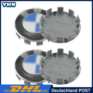 4x 68mm Nabendeckel Felgendeckung Radnabenkappen 36136783536 für BMW - Bild 1 von 1