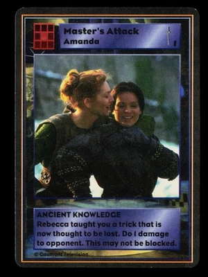 Master's Attack Amanda Highlander: The Card Game Trading Card  CCG - Image 1 of 2