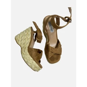 Steve Madden Women's Poloma Espadrille Sandal Shoes in Tan 7 M - Picture 1 of 7