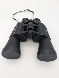 Binoculars Sharper Image Black 7x50 297FT at 1000 Yards Coated Optics w/ Case - Picture 1 of 6
