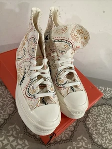 Converse Chuck Taylor® All Star® 70 Paisley High Top Sneaker Wmn 8 Men6 - Picture 1 of 9