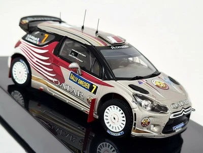 Ixo 1/43 - Citroen DS3 WRC #7 Rally Suecia 2012 Diecast Model Car RAM503 Foto 1 de 4