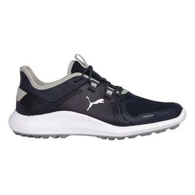 NUEVO Zapatos de golf para mujer Puma Ignite Fasten8 azul marino/plateado talla 9,5 M venta al por menor $100 Foto 1 de 2