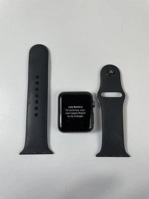 Apple Watch Series 3 42MM 8GB (GPS Only) A1859 Space Gray - Broken - Image 1 of 4