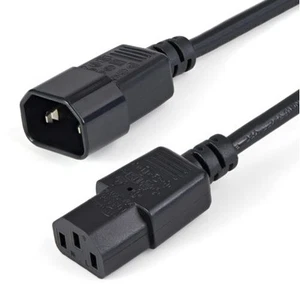 Startech PXTC19C203 3FT (0.9M) HEAVY DUTY EXTENSION CORD W/ IEC 60320 C19 TO C20 - Picture 1 of 1