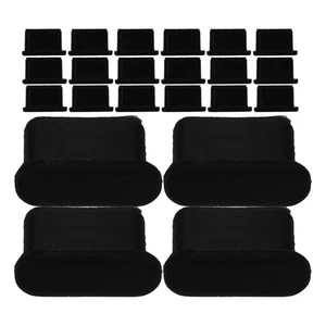100 Pcs Téléphone Port Bouchon Prise Interface Housse de Protection Poussière Prises - Photo 1 sur 12