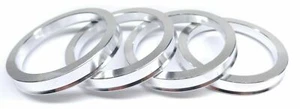 WAY2TUFF CNC Hub Centric Rings Billet Aluminium Alloy OD = 66.6mm to ID = 57.1mm - Picture 1 of 3