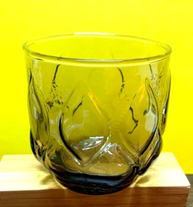 Rocks Glas * Anchor Hocking Madrid * Rauchbraun * Rautensteppung * 3" x 3" * - Bild 1 von 5