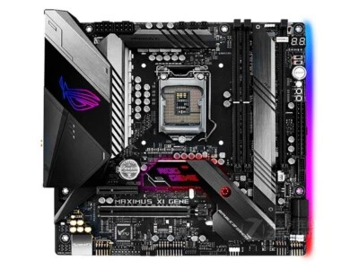 For ASUS Maximus XI GENE motherboard Z390 LGA1151 DDR4 64G HDMI M-ATX Tested ok - Image 1 of 2