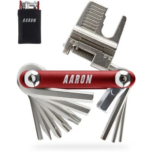 AARON Tool 20 in 1 Fahrrad Reparatur Set Multitool Reparatursatz Fahrradwerkzeug - Bild 1 von 5