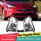 LED DRL Fog Lamp for Toyota Prius 2016 2017 2018 Daytime Running Light with Turn