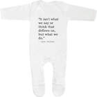Jane Austen Quote Baby Romper Jumpsuits / Sleep suits (SS118901)