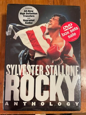 NEW Rocky DVD Set 1-5 Complete Stallone Movies Boxing 1 2 3 4 5 Box Anthology - Image 1 of 4
