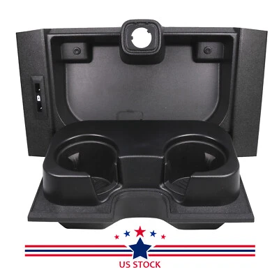 Black Center Seat Front Cup Holder FL3Z-1813562-AT For 2015 2016 2017 Ford F-150 - Image 1 of 4
