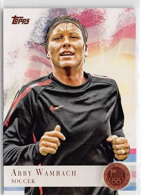 ABBY WAMBACH #93 2012 Topps Olympic Team BRONZE - Image 1 of 2