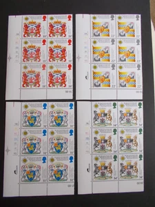 GB 1987 Order of the Thistle Set of 4 in Cylinder Blocks of 6 Superb U/M - Picture 1 of 1