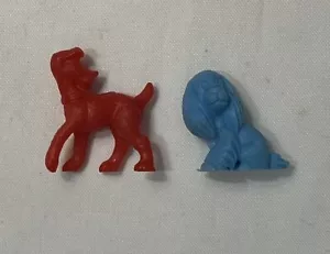 Vintage 1983 Premiums Disney Lady And Tramp Gumball Mini Figuren - Bild 1 von 2