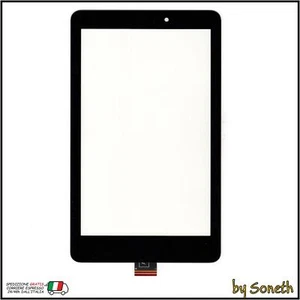 VETRO TOUCH SCREEN PER ACER ICONIA ONE 8 B1- 810 - 10BH 15ZA 18RW 11L3 11TV 13YY - Foto 1 di 1