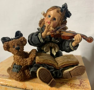 Boyds Bears Dollstone Lindsey W Louise The Recital Violin Premier Ed Yesterdays - Picture 1 of 12