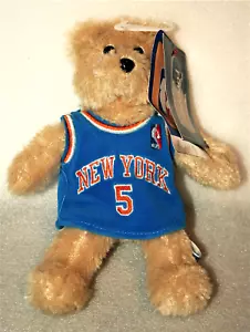 New York Knicks Basketball 8 Zoll Plüsch Jason Kidd #5 Teddybär neu neu aus altem Etikett 2012 - Bild 1 von 2