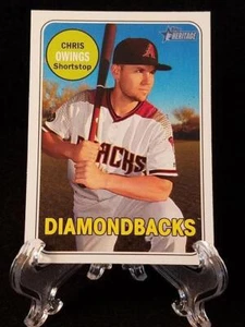 2018 Chris Owings Arizona Diamondbacks Topps Heritage Baseball Card # 36 - Picture 1 of 2
