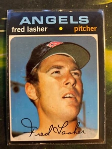 1971 Topps ⚾Baseball⚾ #707 Fred Lasher🔥💥California Angles - Foto 1 di 2