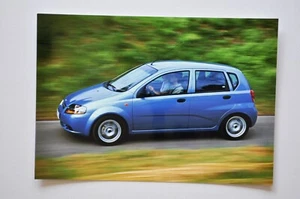 Foto de prensa de coche - Daewoo Kalos 2003 - azul - vista lateral - Imagen 1 de 1