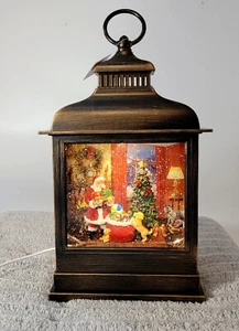 LED Snow Globe W/ Santa And Christmas Tree - Melrose #90066 - Picture 1 of 9