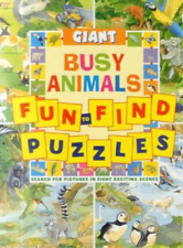 Peter Rutherford Giant Fun to find Puzzles Busy Animals (Paperback) (UK IMPORT)