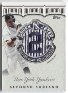 2020 Topps Update ALFONSO SORIANO  DJ FINAL SEASON COMMEMORATIVE Patch  JFP-AS - Picture 1 of 1