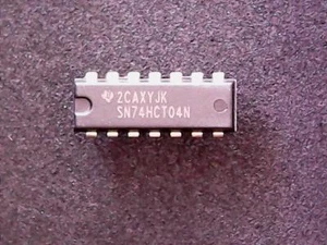 SN74HCT04N - Texas Instruments Hex Inverter (DIP-14) - Bild 1 von 1