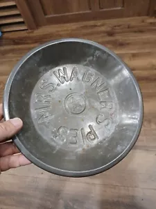 Vintage Embossed MRS. WAGNER'S PIES Metal Pie Tin - 9.5"Diameter - Picture 1 of 5