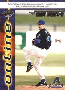 1998 Pacific Online Arizona Diamondbacks Baseball Card #30 Andy Benes