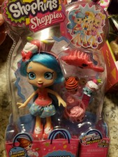 Shopkins Shoppies Doll jessicake & 2 Exclusive Shopkins & Accessories NIB