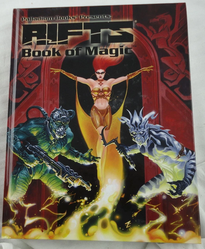 Rifts Roleplaying game RPG Book of Magic (Hardcover) by Palladium PAL0848HC - Image 1 of 1