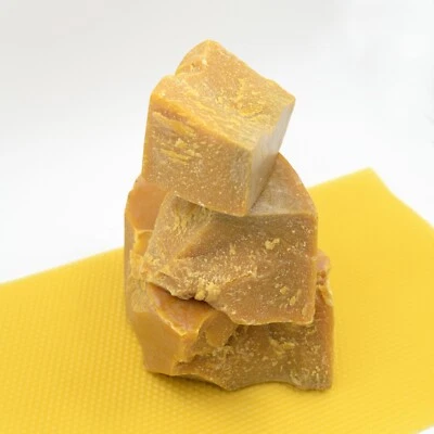 Pure Beeswax Bar 100 g (3.5 oz) – Filtered Cosmetic Grade • Candles, Balms, Soap - Image 1 of 4
