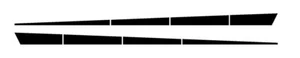 #15 STRIPE SIDE DECAL VINYL GRAPHIC SUV   VAN VEHICLE  CROSS OVER  TRUCK SUV - Picture 1 of 2
