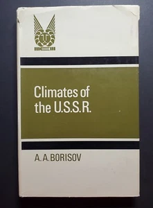 Vintage Hardcover w/Dust Jacket, Climates of the U.S.S.R. by A.A. Borisov (1965) - Picture 1 of 14