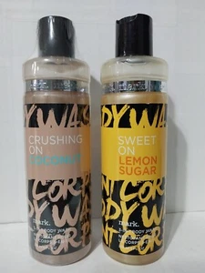 2 x Jabón corporal 3 en 1 Avon Mark triturador en coco y azúcar dulce en limón 8 oz - Imagen 1 de 5