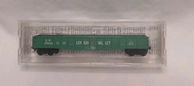 Lehigh Valley LV 37048 50' Gondola Fishbelly Side w/drop Ends N-scale Train  - Image 1 of 4