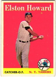 1958 Topps - Elston Howard #275 EX (bien centrado) - Imagen 1 de 2