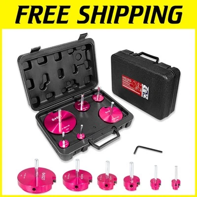 6-Piece Carbide Pipe Reamer Set for 1/2" Drills - Effortless Plumbing Solutions - Image 1 of 4