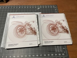 Ascent Autodesk Simulation Mechanical 2012 Part 1 & 2, Good Cond / Part 2 Sealed - Picture 1 of 14