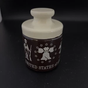 Tarro de vidrio bicentenario Mr Mustard 1976 vintage - Imagen 1 de 4