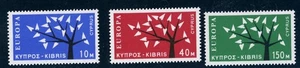Chipre Michel número 215 - 217 nuevo - Imagen 1 de 1