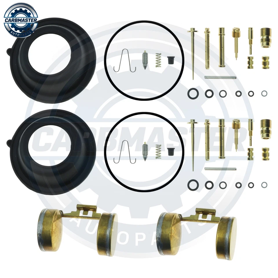 2pcs Honda CB350 (1968-1973) CL350 (1968-1973) Carburetor Rebuild Kit Foto 1 de 4