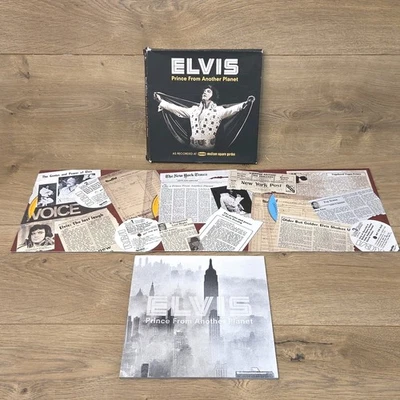 Elvis A Prince from Another Planet 2-CD 1-DVD and Book Box Set Elvis Presley - Image 1 of 4