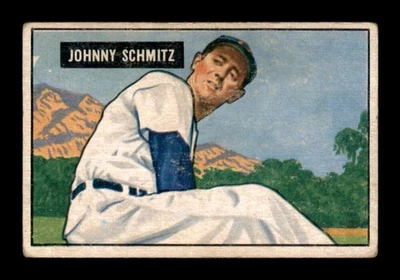 1951 Bowman #69 Johnny Schmitz   VG/VGEX X3381400 - Image 1 of 3